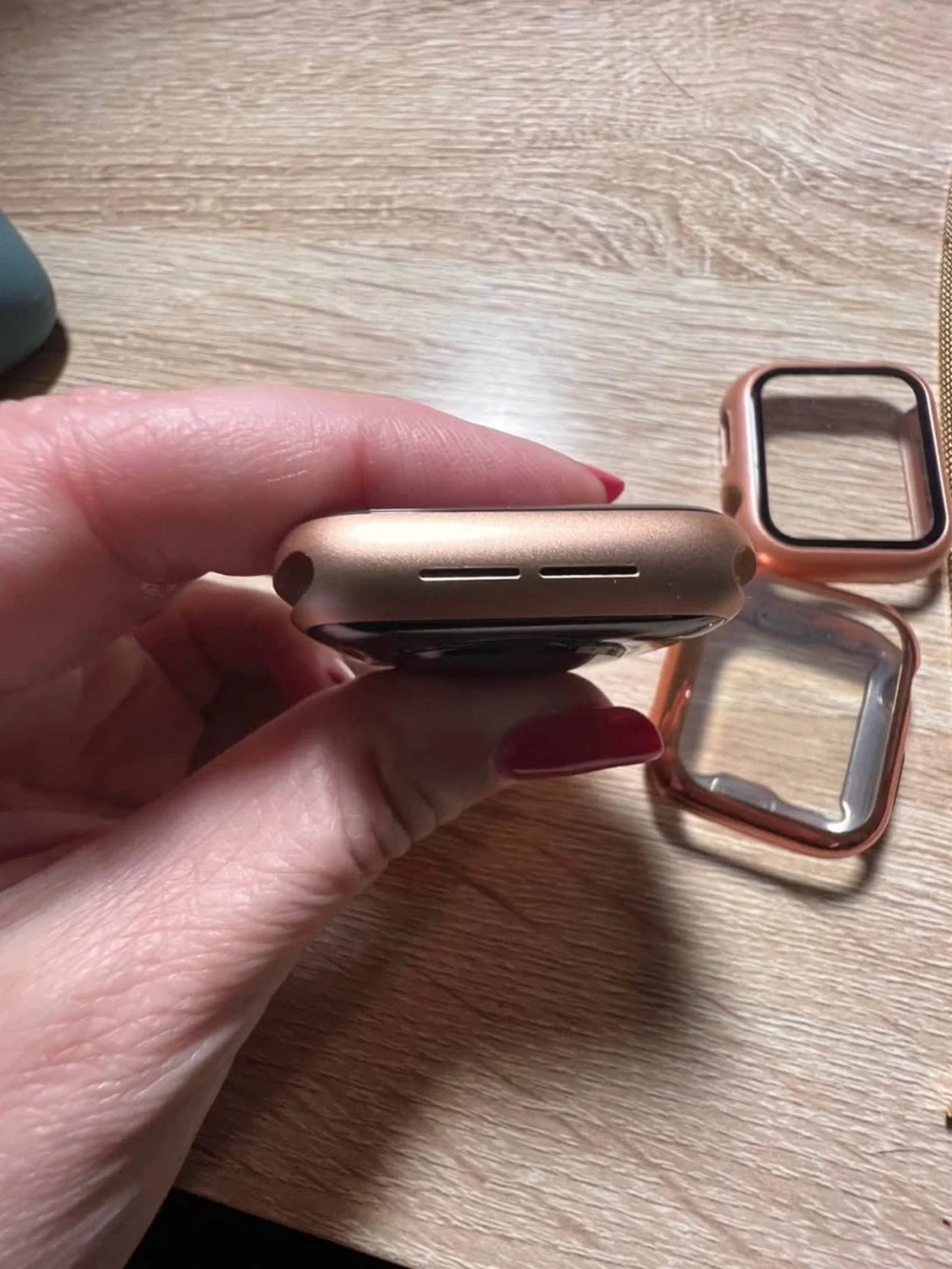 Apple Watch SE Series 1 40mm Rose Gold + accessories
